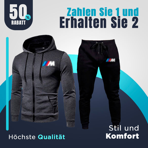 [KAUFEN SIE 1, ERHALTEN SIE 2] MSPORT Essential Jacken- und Hosenset